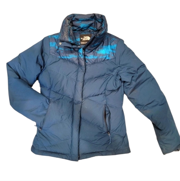 The North Face Jackets & Blazers - Northface Turquoise Down Puffer Jacket S